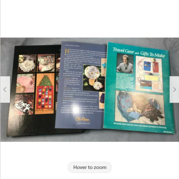 3 Quick Sewing Projects Pattern Books Travel Gear Gifts Mulari Hubble Rodale - Picture 11 of 12